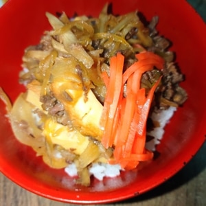 簡単で吉野家並に美味しい☆牛丼